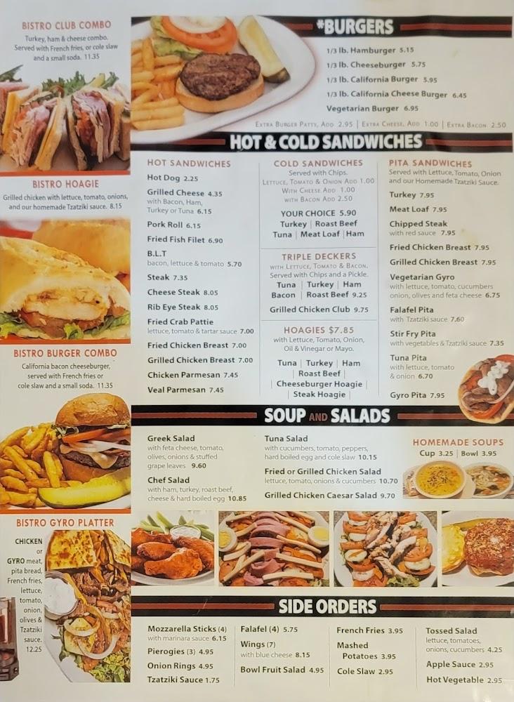 Alexandra's Bistro Menu image 2